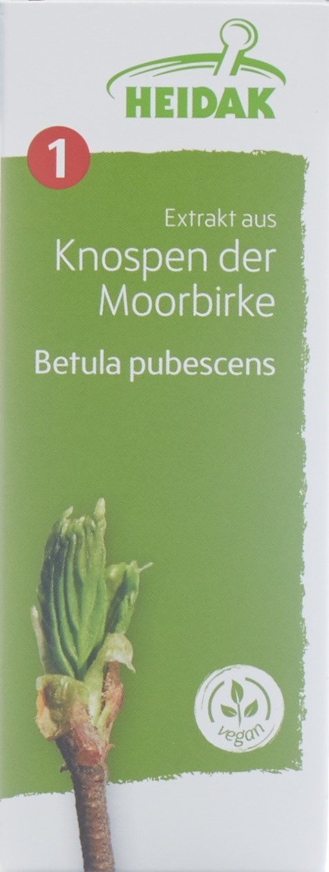 HEIDAK Knospe Moorbirke Betula pub Glyc Maz 30 ml