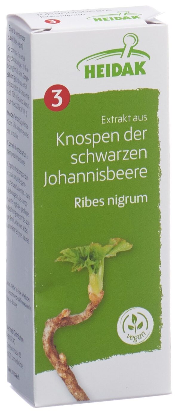 HEIDAK Knospe Johannisb Ribes nigr Glyc Maz 30 ml