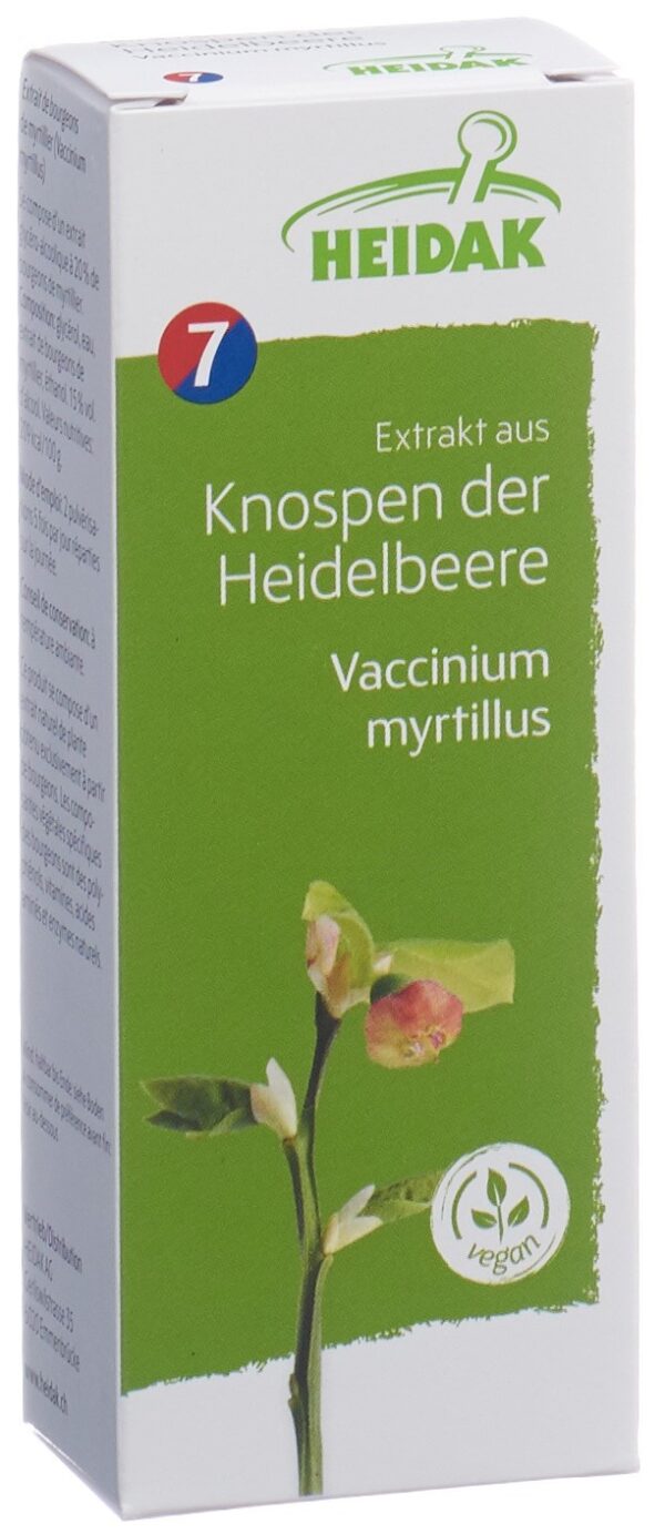 PICFRONT3D HEIDAK Knospe Heidelbeere Vacc myr Glyc Maz 30 ml