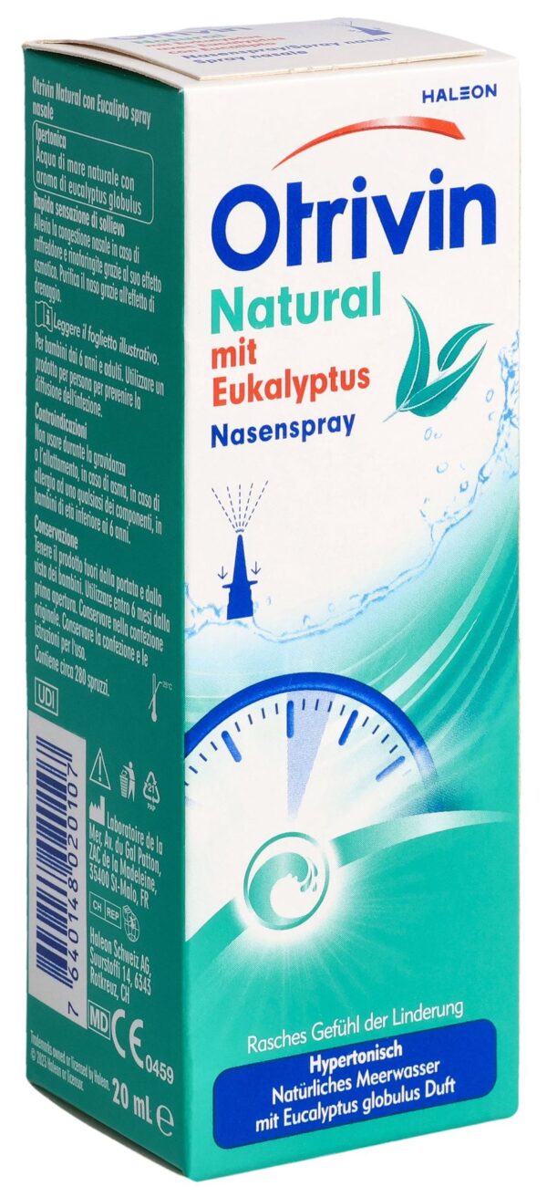 PICFRONT3D OTRIVIN Natural Plus mit Eukalyptus Spray 20 ml