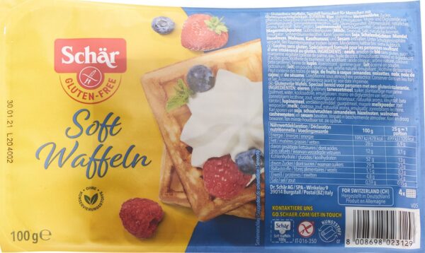 SCHÄR Soft Waffeln glutenfrei 100 g