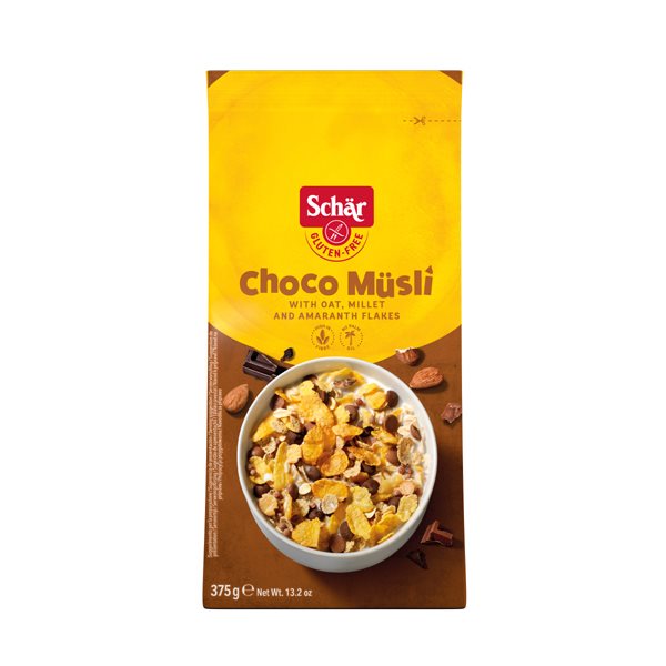 PICFRONT3D SCHÄR Choco Müesli glutenfrei Btl 375 g