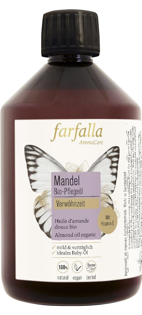 PICFRONT3D FARFALLA Bio-Pflegeöl Mandel 500 ml