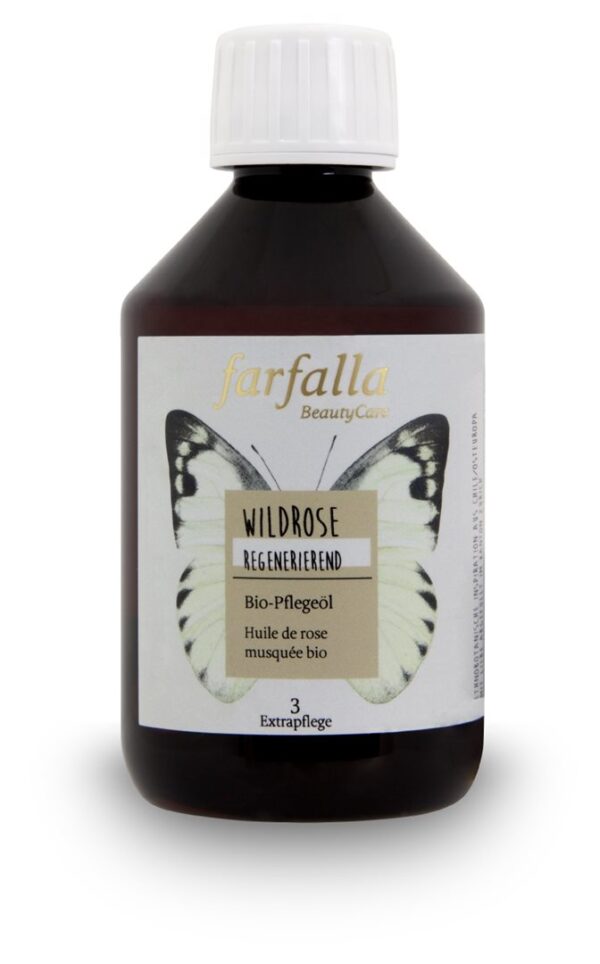 FARFALLA Bio-Pflegeöl Wildrose 250 ml
