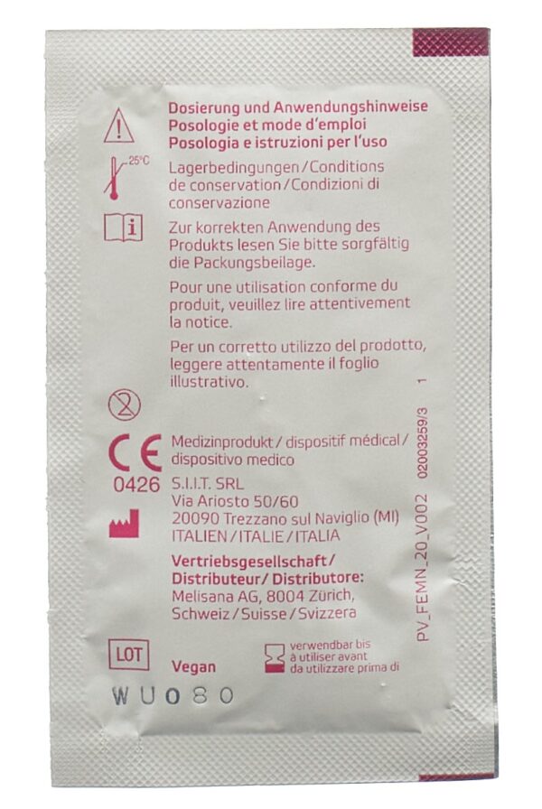 CONTENTBACK FEMANNOSE N Plv 14 Btl 4 g