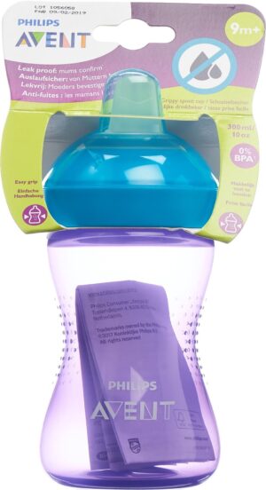 PICFRONT PHILIPS AVENT Schnabelbecher weich lila/türkis