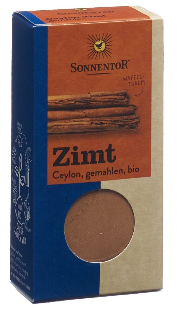 SONNENTOR Zimt Ceylon gemahlen BIO Btl 40 g