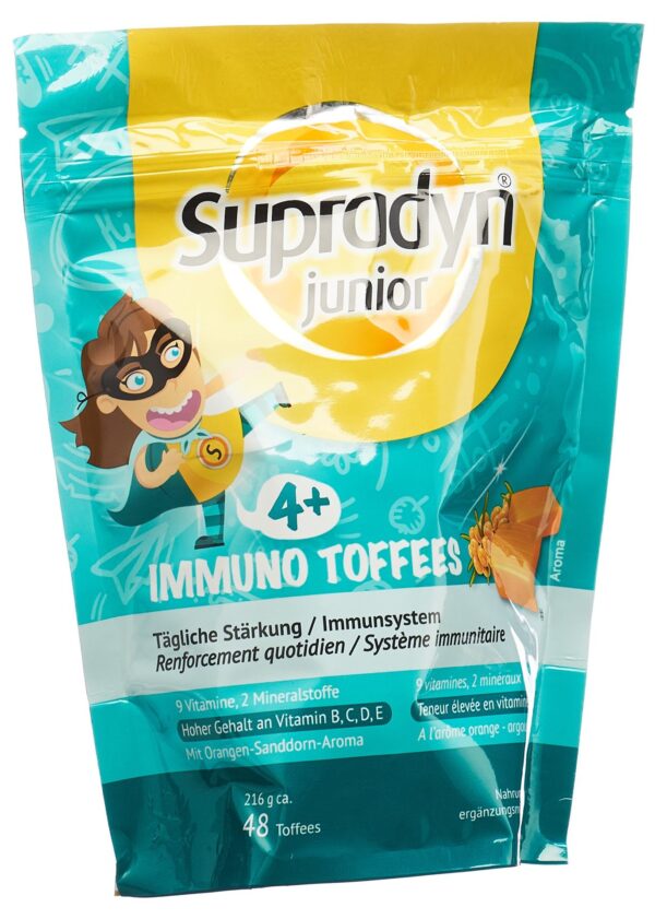 PICFRONT3D SUPRADYN junior immuno Toffees Btl 48 Stk