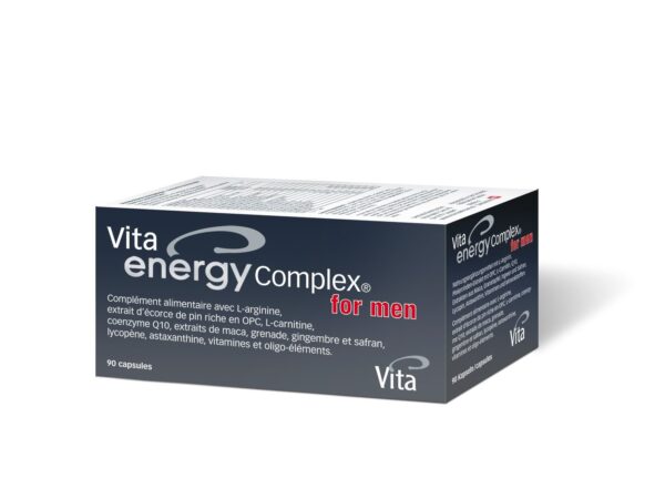PICBACK3D VITA ENERGY COMPLEX for men Kaps Glas 90 Stk