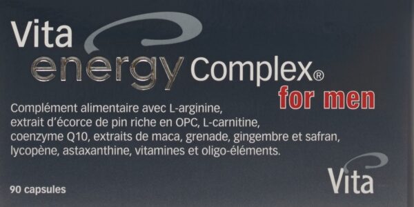 PICBACK VITA ENERGY COMPLEX for men Kaps Glas 90 Stk