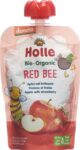 HOLLE Red Bee Pouchy Apfel Erdbeere 100 g