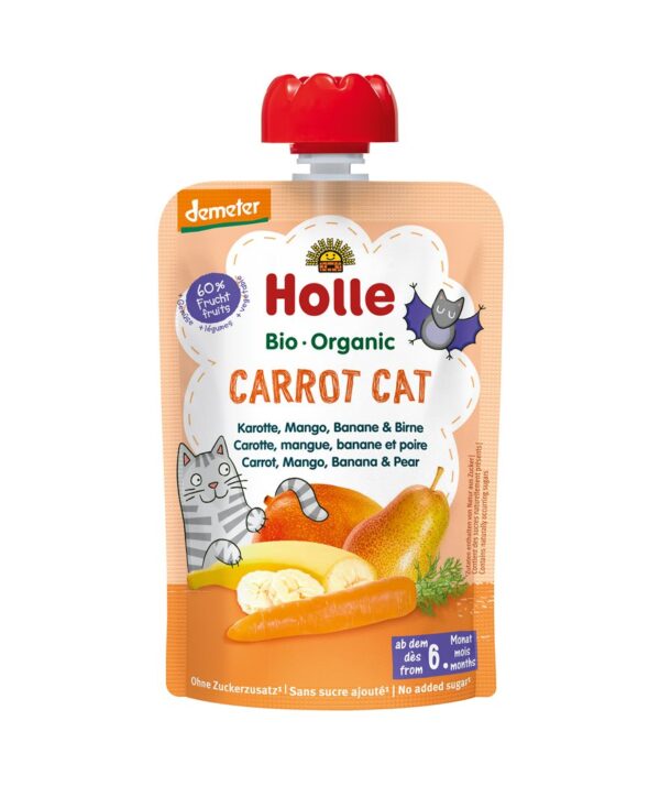 PICFRONT3D HOLLE Carrot Cat Pouchy Karo Mango Ban Birne 100 g