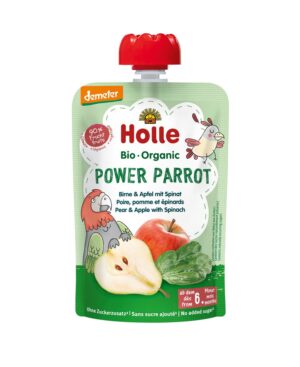 HOLLE Power Parrot Pouchy Birne Apfel Spinat 100 g