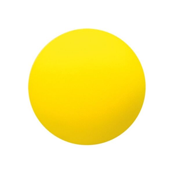 SUNDO Handgymnastikball 70mm gelb aus Schaumstoff