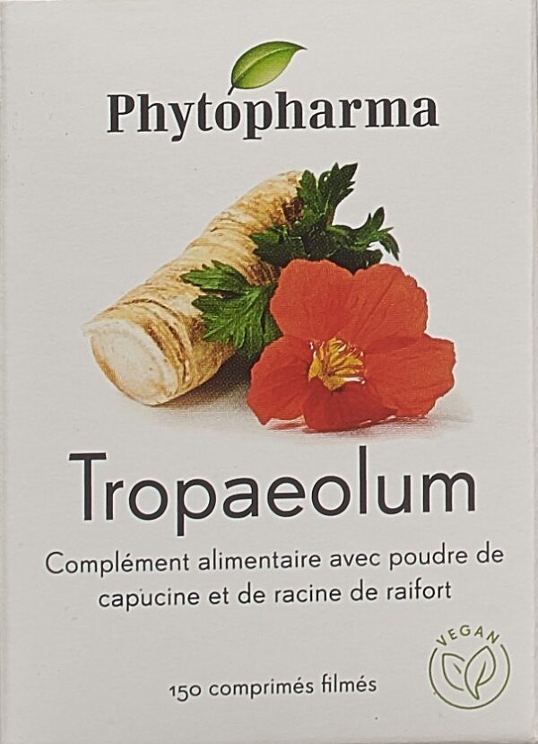 PHYTOPHARMA Tropaeolum Filmtabl Ds 150 Stk