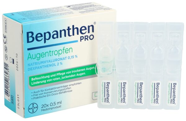 PICFRONT3DPLUS BEPANTHEN PRO Augentropfen 20 Monodos 0.5 ml