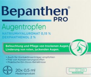 BEPANTHEN PRO Augentropfen 20 Monodos 0.5 ml