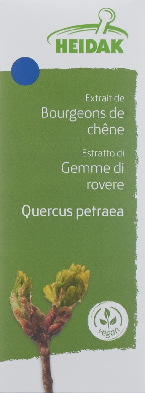 HEIDAK Knospe Eiche Quercus petra Glyc Maz 30 ml
