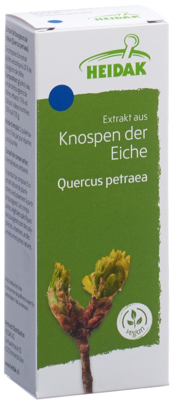 HEIDAK Knospe Eiche Quercus petra Glyc Maz 30 ml