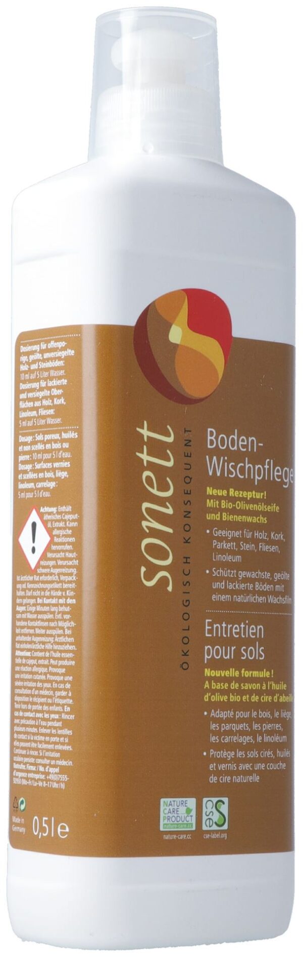 PICFRONT3D SONETT Boden-Wischpflege versiegelte Böden 500 ml