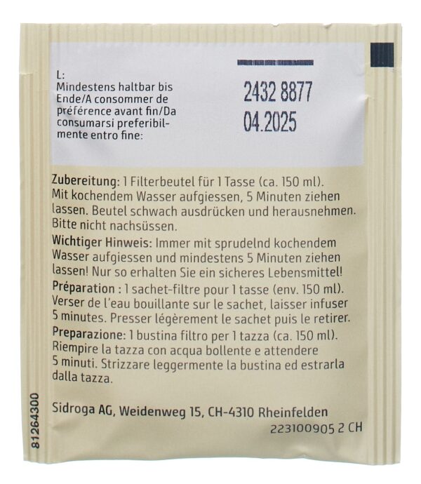 SIDROGA Bio Kinder Kräutertee 20 Stk