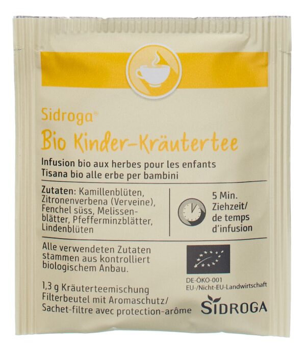 SIDROGA Bio Kinder Kräutertee 20 Stk