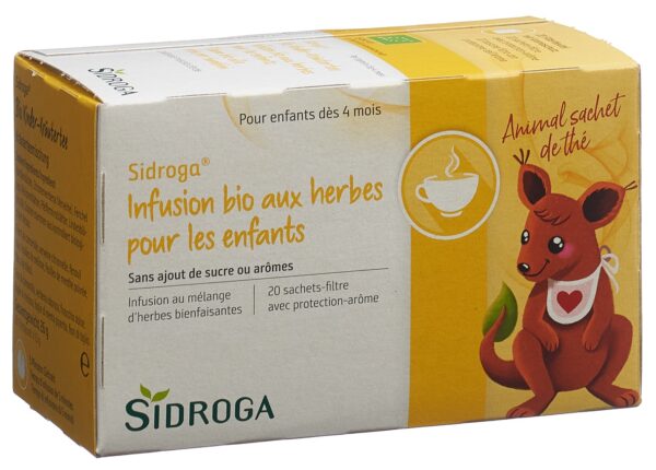 SIDROGA Bio Kinder Kräutertee 20 Stk