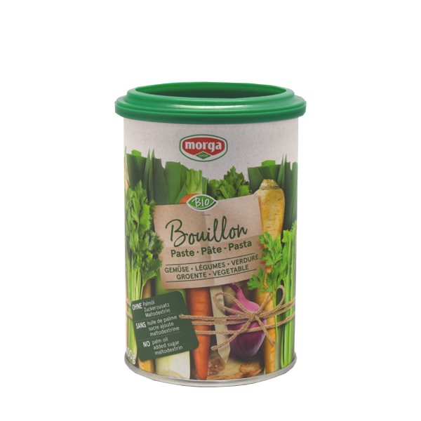 PICFRONT3D MORGA Gemüse Bouillon Paste go clean Bio Ds 400 g