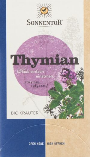 SONNENTOR Thymian Tee BIO Btl 18 Stk