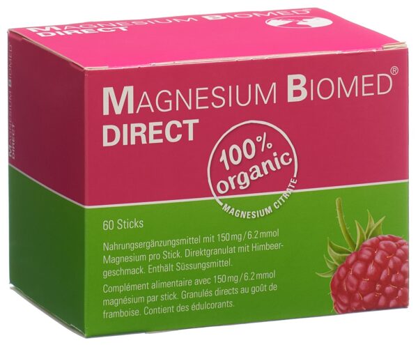 MAGNESIUM BIOMED direct Gran Stick 60 Stk