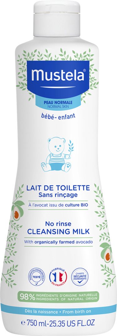 PICFRONT3D MUSTELA Reinigungsmilch norm Haut o Abspül 750 ml