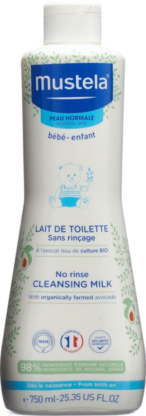 MUSTELA Reinigungsmilch norm Haut o Abspül 750 ml