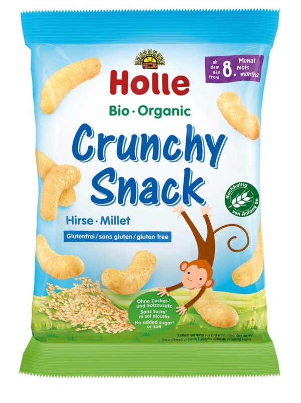 PICFRONT3D HOLLE Bio-Crunchy Snack Hirse 25 g