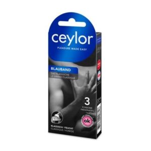 PICFRONT3D CEYLOR Blauband Präservativ mit Reserv (n) 3 Stk