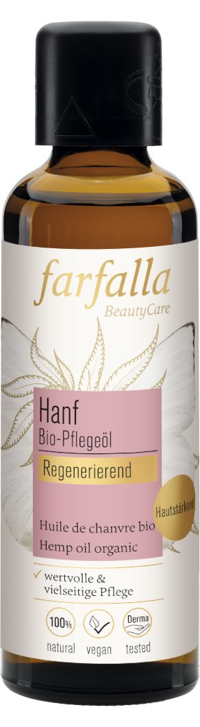 PICFRONT3D FARFALLA Bio-Pflegeöl Hanf regenerierend 75 ml
