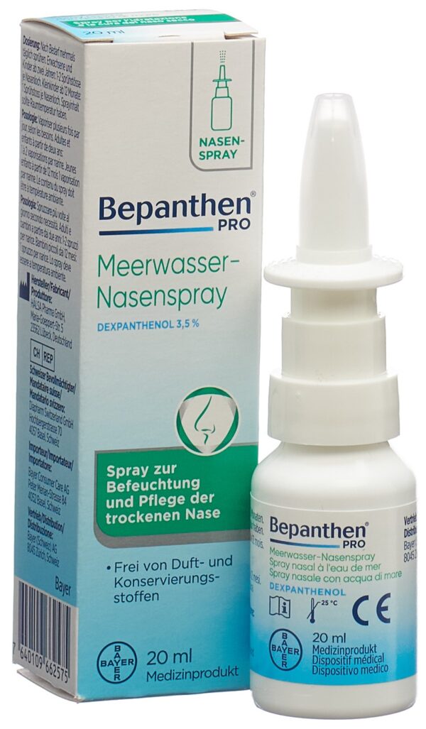 PICFRONT3DPLUS BEPANTHEN PRO Meerwasser-Nasenspray 20 ml