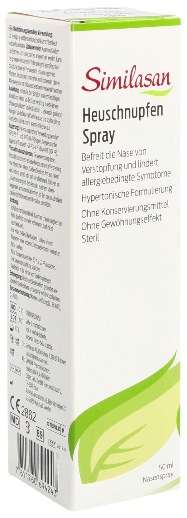 SIMILASAN Heuschnupfen Spray Fl 50 ml