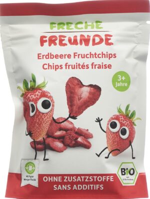 PICFRONT FRECHE FREUNDE Fruchtchips Erdbeere 12 g