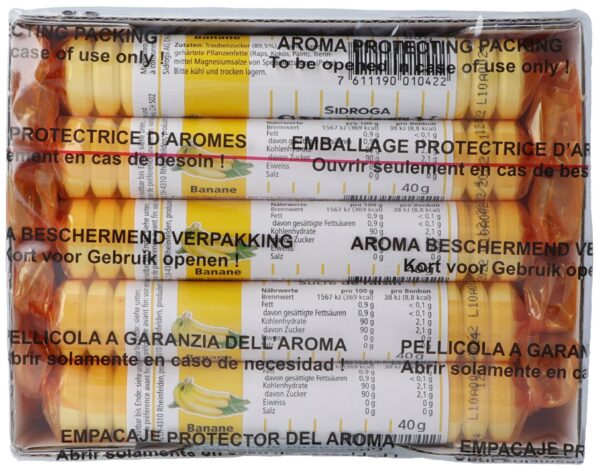 PICFRONT SINERGY Traubenzucker Banane 15 x 40 g