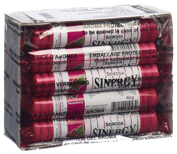 PICFRONT3D SINERGY Traubenzucker Boysenberry 15 x 40 g