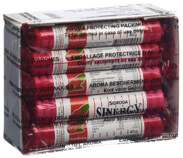 PICFRONT3D SINERGY Traubenzucker Himbeere 15 x 40 g