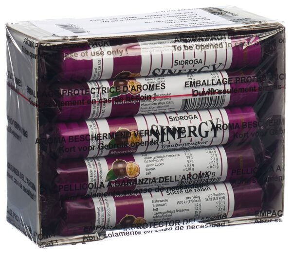 PICFRONT3D SINERGY Traubenzucker Maracuja 15 x 40 g