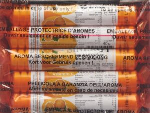 SINERGY Traubenzucker Orange Vitamin C 15 x 40 g