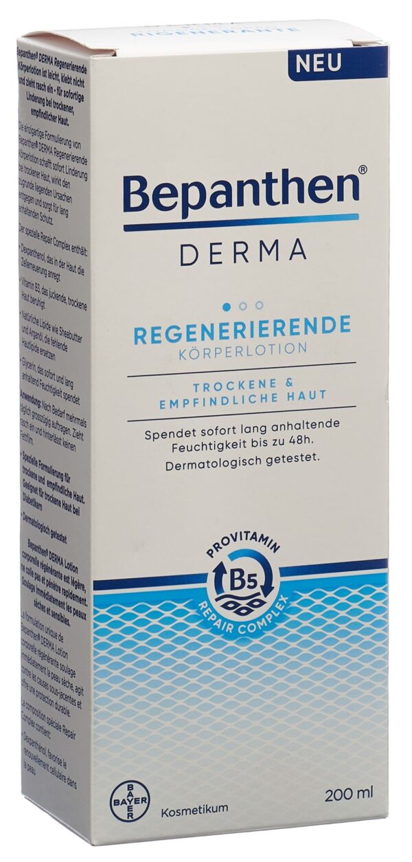 PICFRONT3D BEPANTHEN DERMA Körperlot regenerier Tb 200 ml