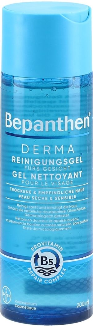 BEPANTHEN DERMA Reinigungsgel fürs Gesicht 200 ml