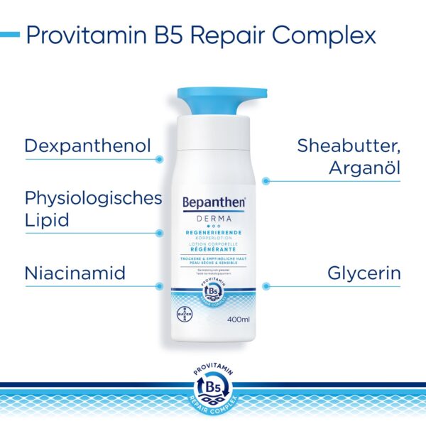 MARKETING BEPANTHEN DERMA Körperlot regenerier Disp 400 ml