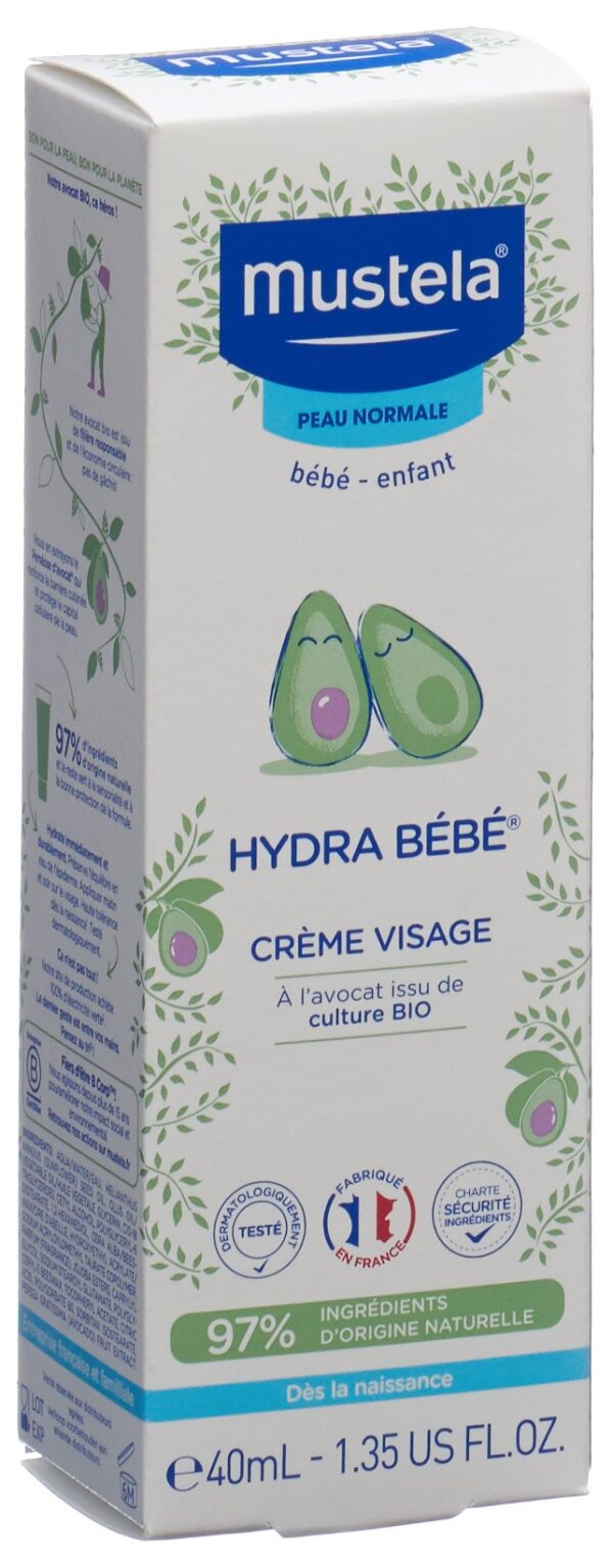 PICBACK3D MUSTELA Hydra Bébé Gesichtscreme norm Haut 40 ml