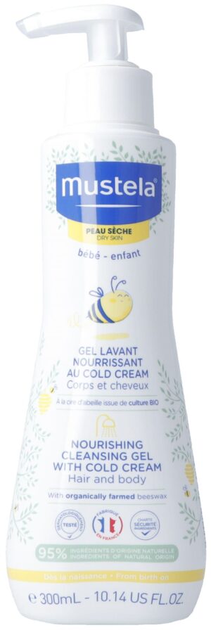 MUSTELA Waschgel Cold Cream trockene Haut 300 ml