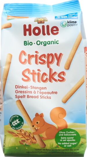 HOLLE Bio Crispy Sticks Dinkel Btl 80 g