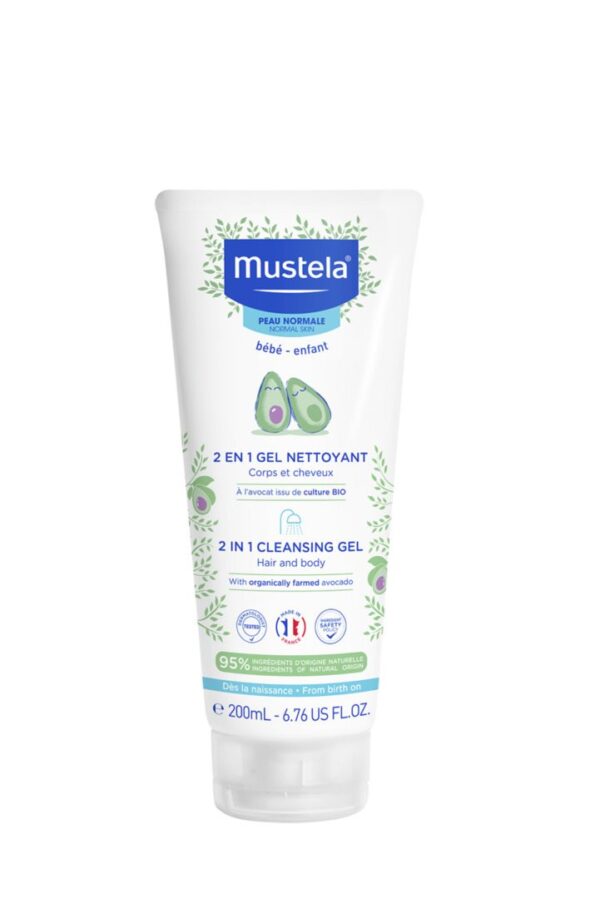 MUSTELA 2in1 Waschgel normale Haut (neu) 200 ml